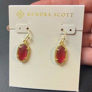 Kendra Scott Lee Berry Illusion Drop Earrings in Gold